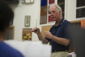 Corey Nordal, Sinaloa School Band Director, was named Teacher of the Year in 2011.